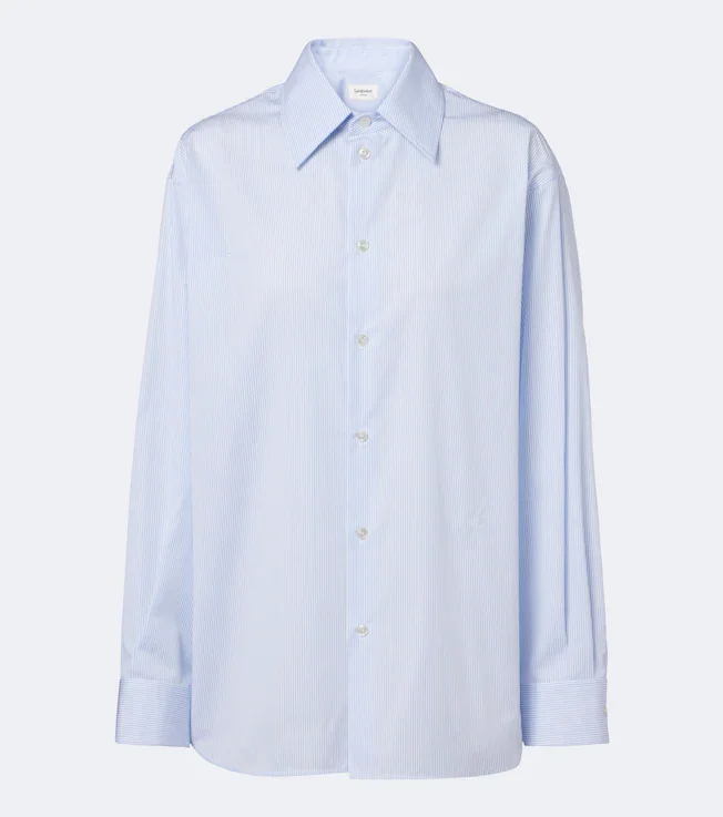 Cassandre pinstripe cotton shirt