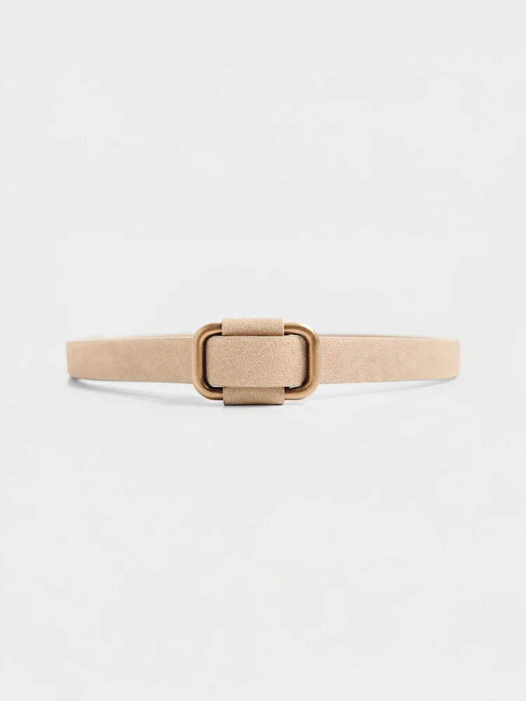 Saddle Suede Belt