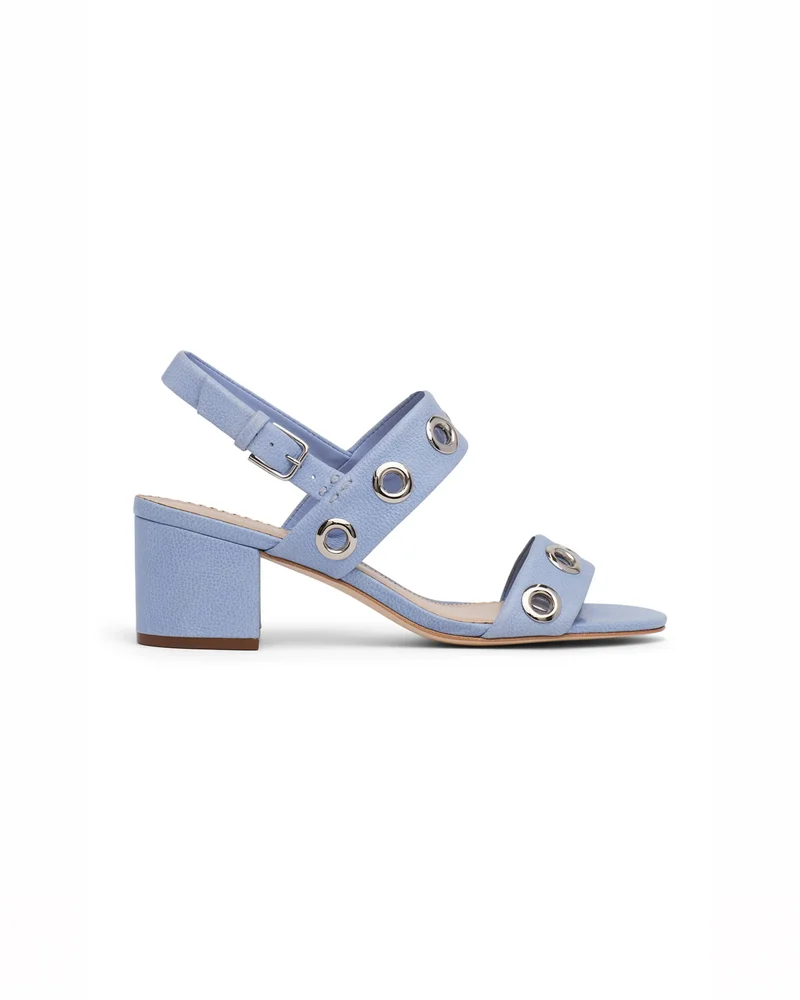 Cinq à Sept Gemma Grommets Block Heel Sandal