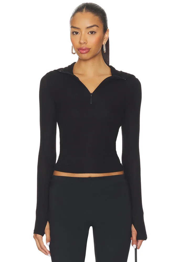 Jove Long Sleeve Half Zip Top