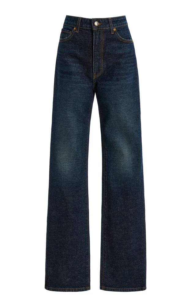 Danielle Stretch High-Rise Stovepipe Jeans