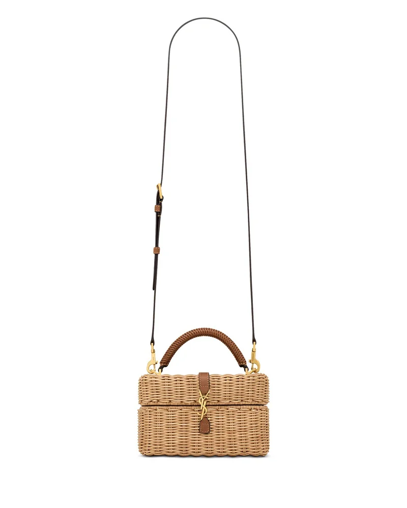 Gaby Vanity Bag in Osier