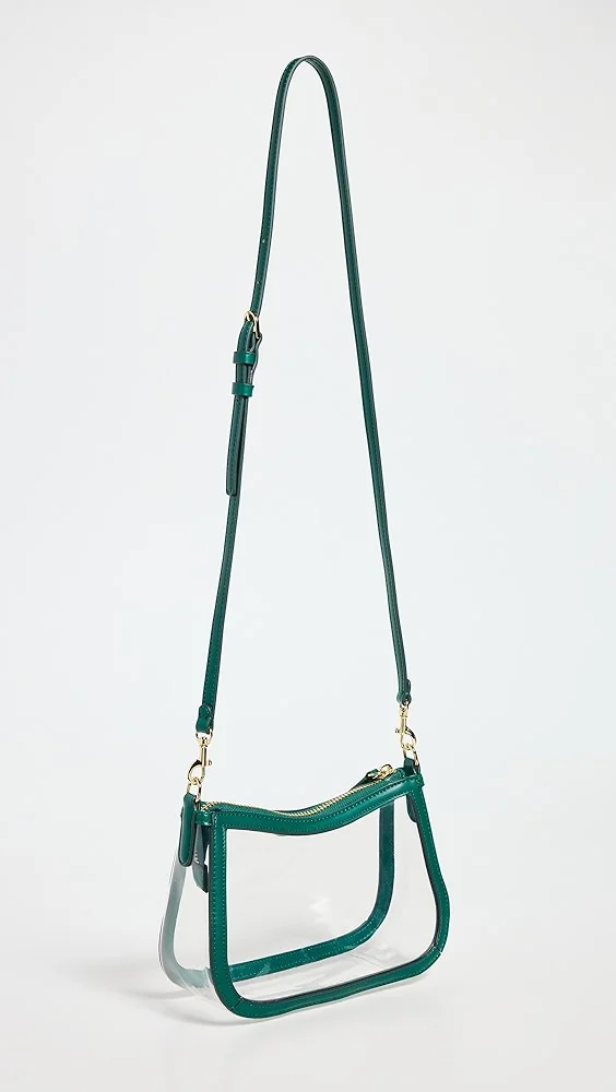Curved East/West Crossbody Stadium Bag