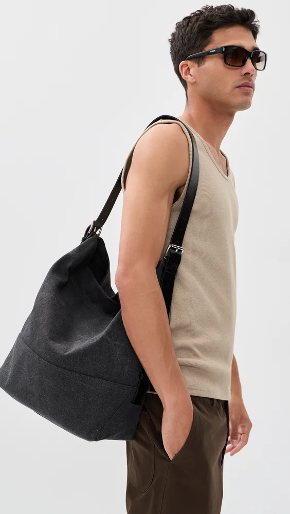 Belted Tote Bag
