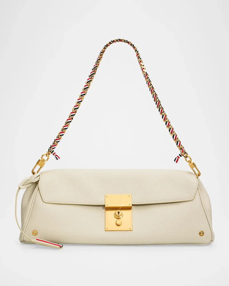 Mrs. Thom Grain Leather Clutch Bag