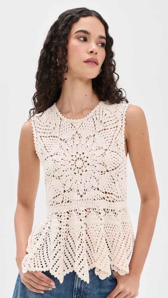 Cora Crochet Top