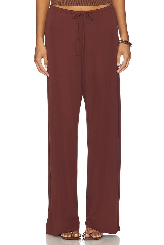 Peri Pant in Blue Bouquet