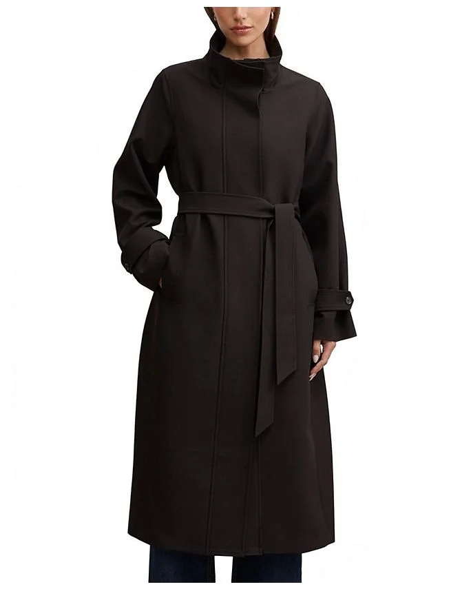 Women's Florence Funnel Neck Trench Coat