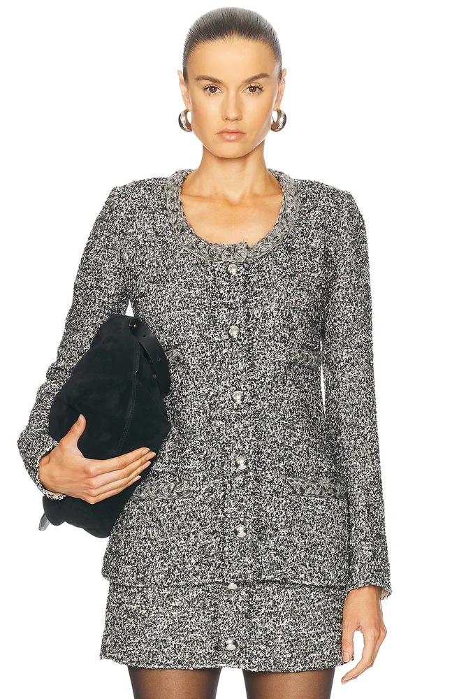 Germina Jacket in Black Ecru