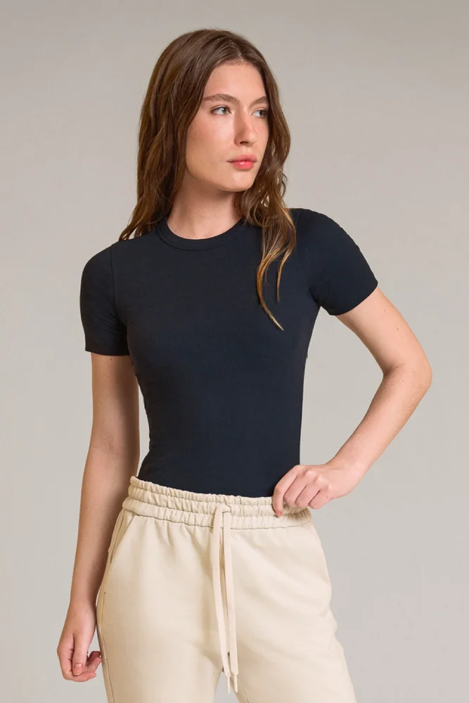 Ribbed Tee