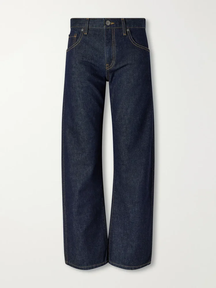 Kerrie mid-rise straight-leg jeans