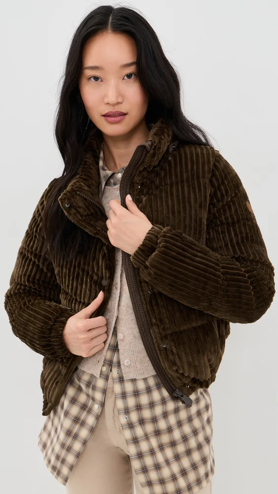 Nadege Corduroy Coat