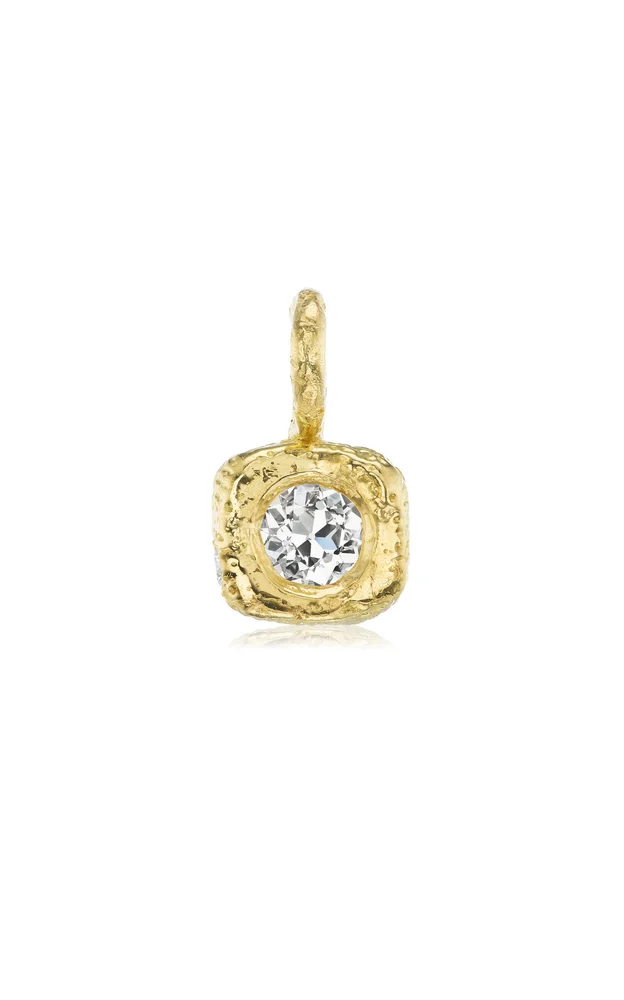 Reverie 14K Yellow Gold Diamond Pendant