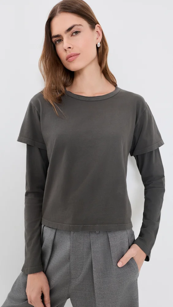 Margo Layered Long Sleeve Tee