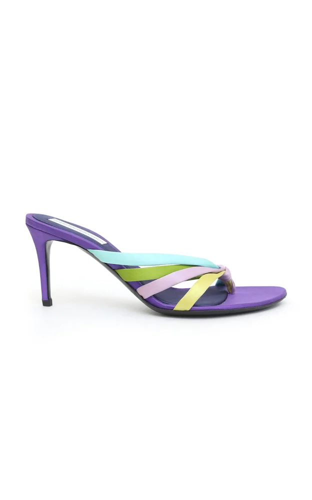 Mica Satin Sandals