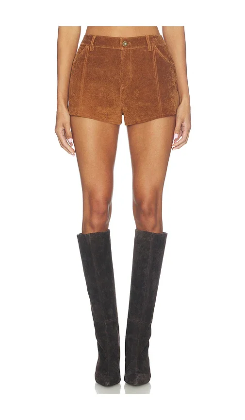 Odessa Genuine Suede Short