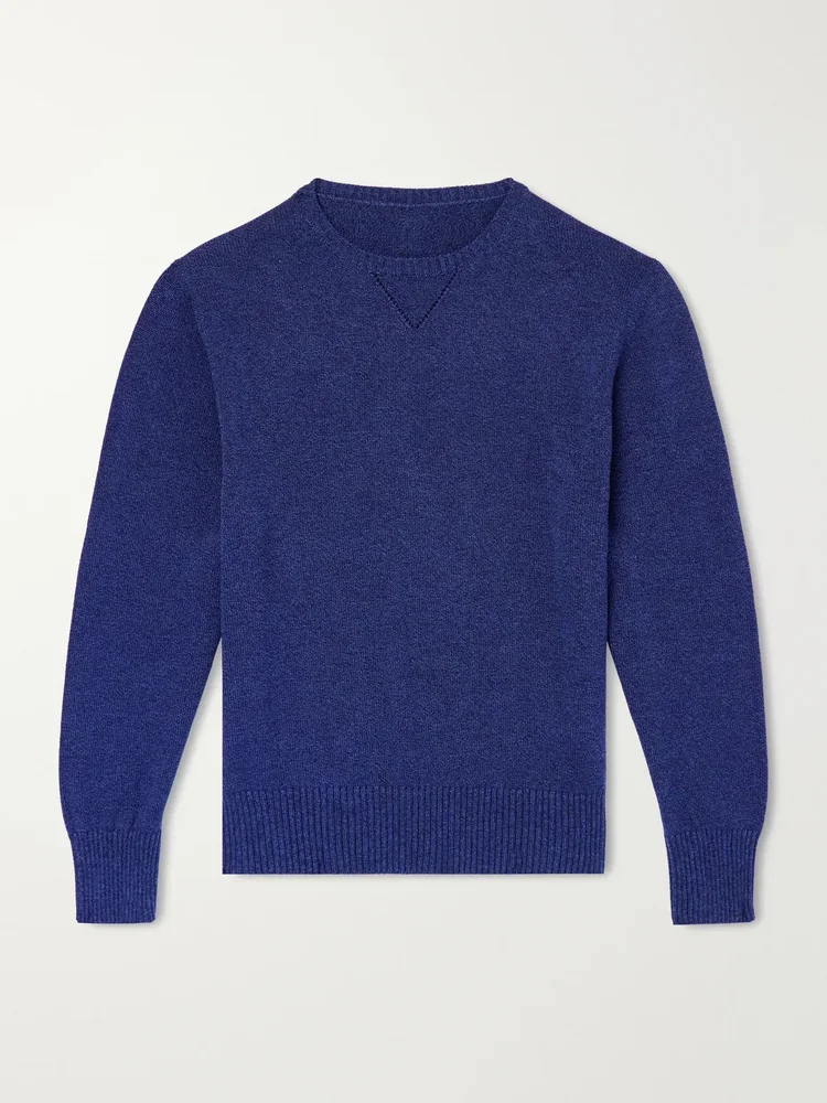 Knitted Cotton Sweater