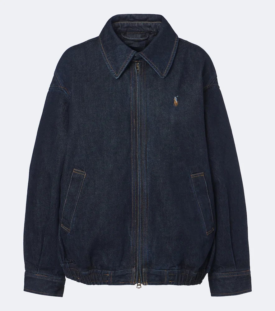 Oversized denim jacket
