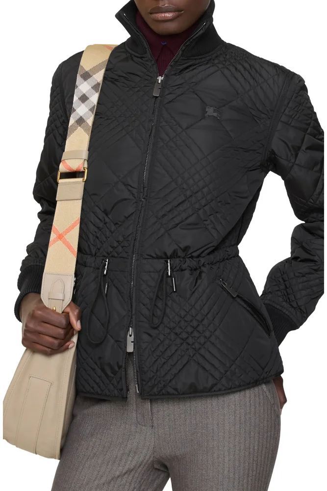 Micro Check-stitch Nylon Wakerley Jacket