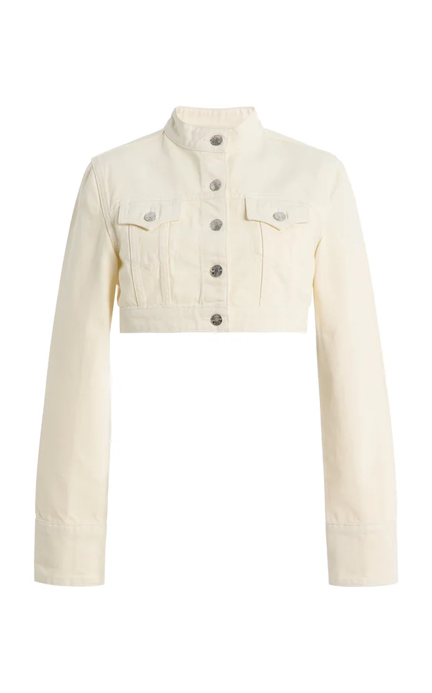 Hannah Cropped Cotton Jacket