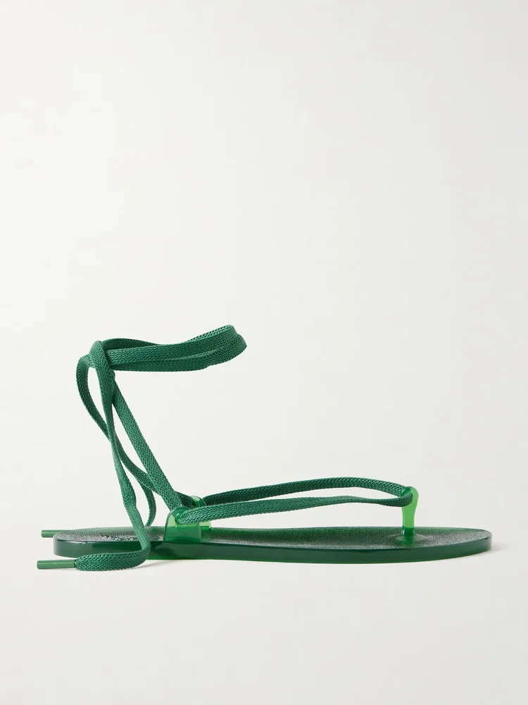 Esther jelly thong sandals