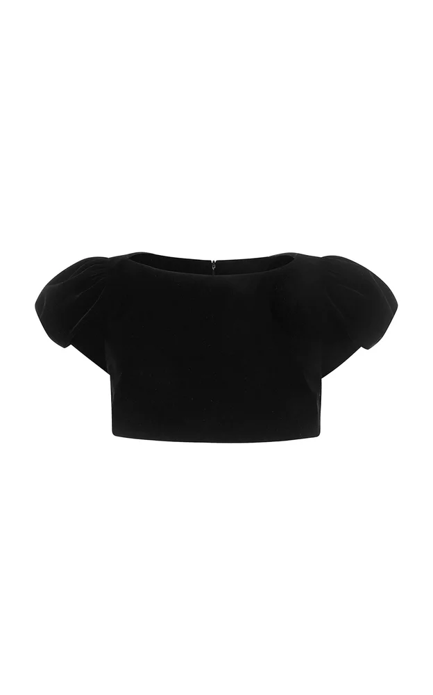 Exclusive Macy Velvet Top