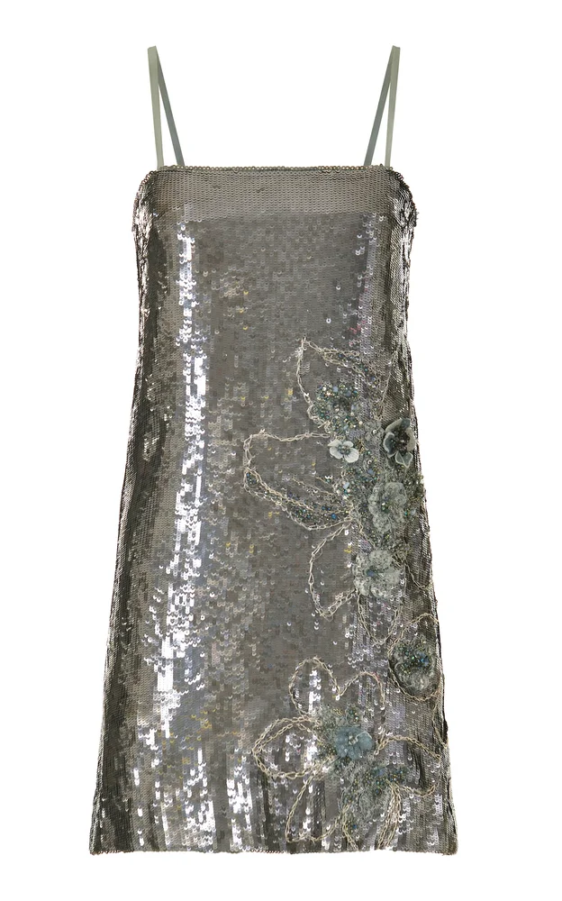 Moonrise Sequins Mini Dress