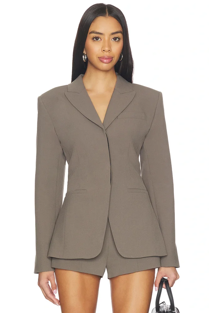 Keki Cinched Waist Blazer