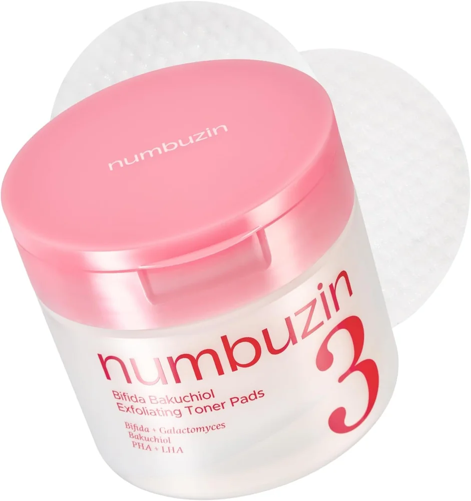 No.3 Bifida Bakuchiol Exfoliating Toner Pads
