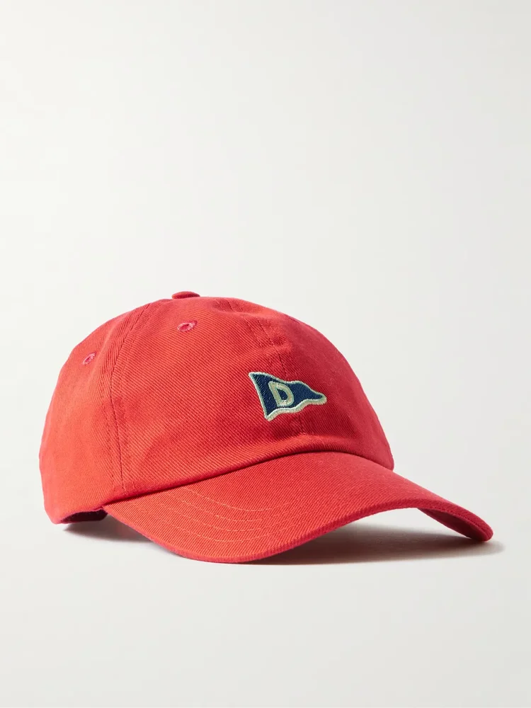 x HIM Embroidered Cotton-Twill Baseball Cap