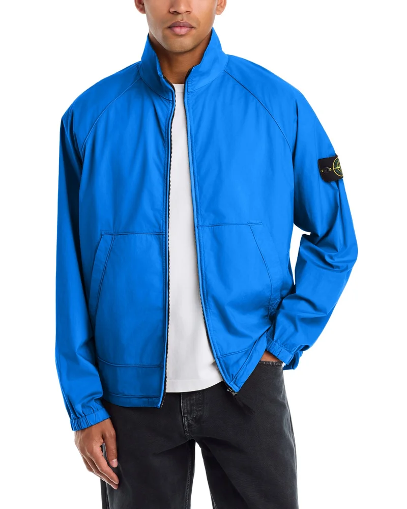 Paracadute Stretch Cotton Poplin Zip Up Jacket