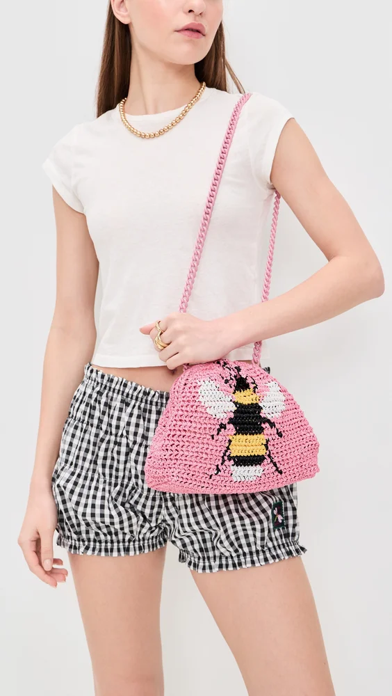 Bee Mini Game Crochet Bag