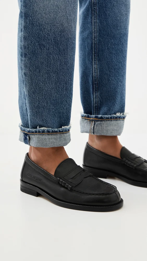 Leather Loafers