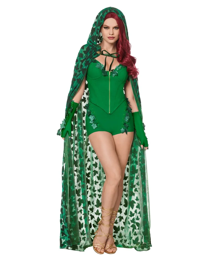 Adult Poison Ivy Costume Bundle