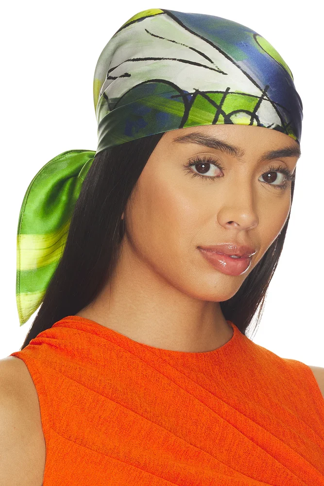 Axis Silk Scarf