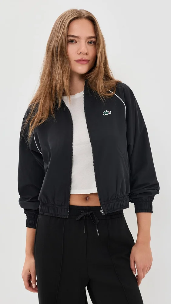 Relaxed Fit Tennis Jacket