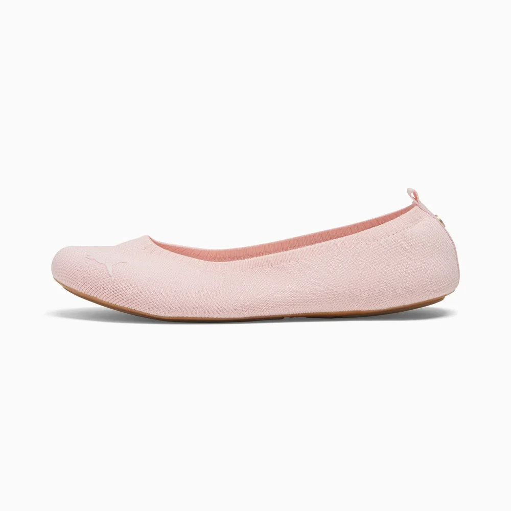 Iliana Ballerina Women's Ballet Flats - Frosty Pink-PUMA Gold