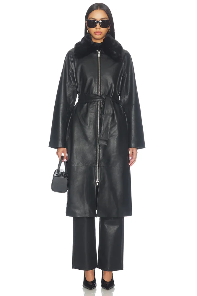 Sajuniper Shearling Coat