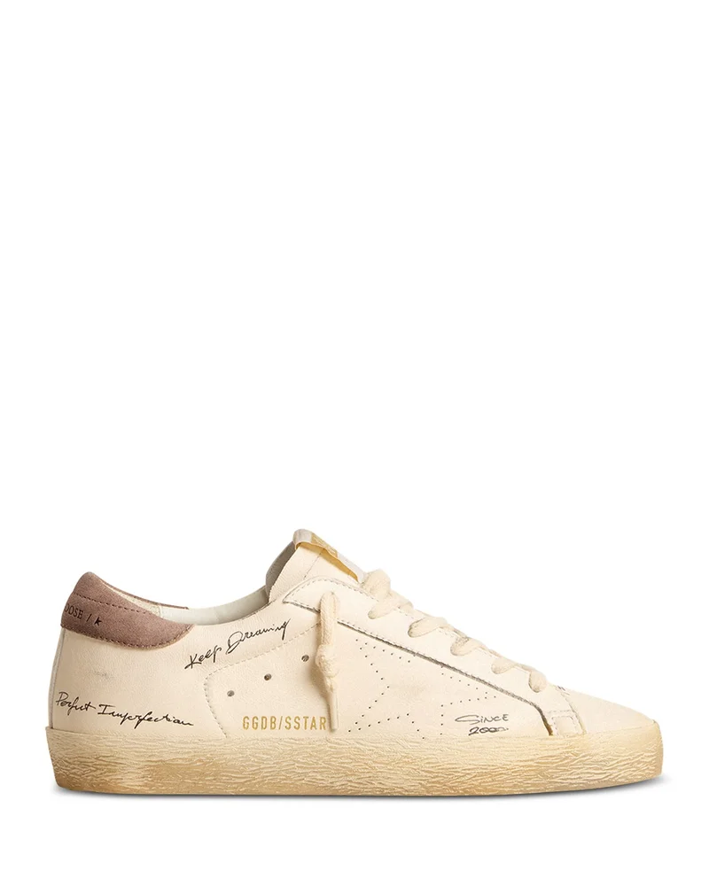 Women's Super Star Almond Toe Doodle Sneakers