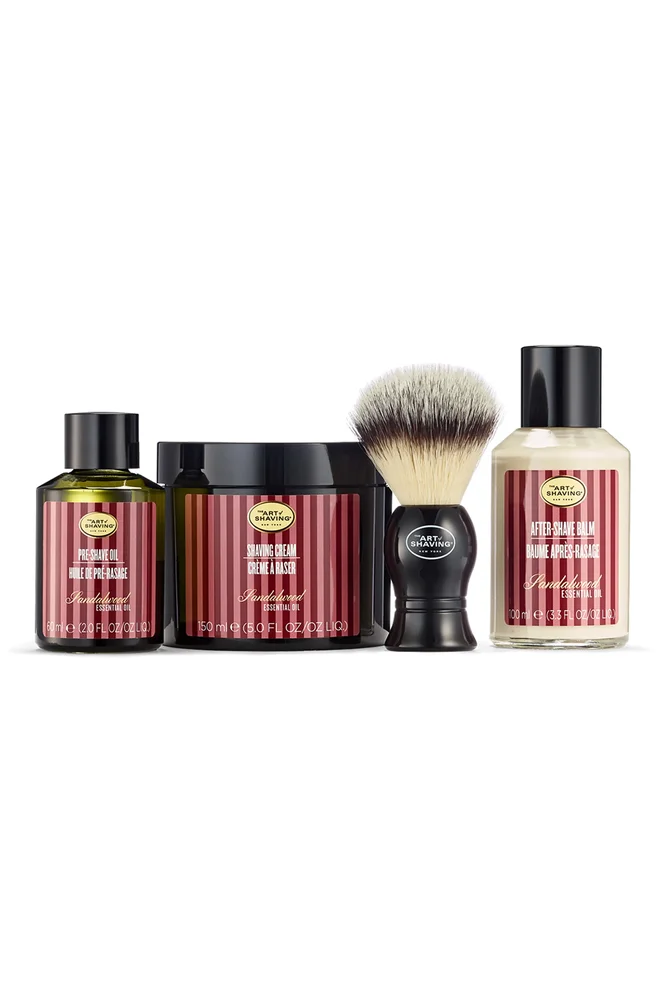 Full Size Sandalwood Shaving Kit