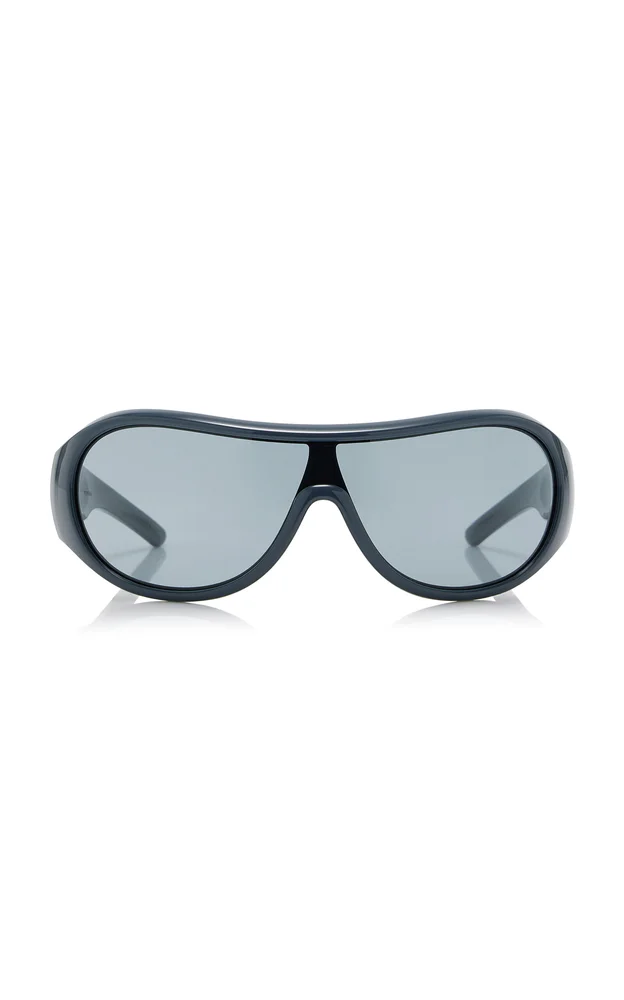 Miu Miu Mask-Frame Acetate Sunglasses