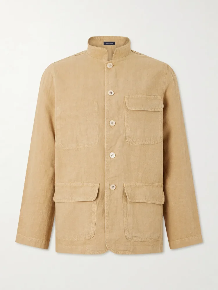 Linen-Canvas Jacket