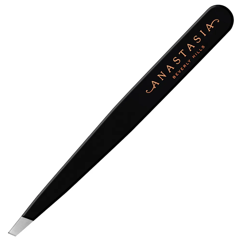 Slant-Tip Stainless-Steel Precision Tweezers