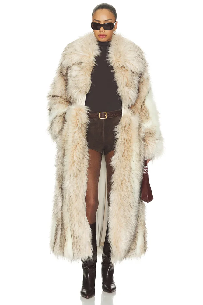 Kyla Faux Fur Coat