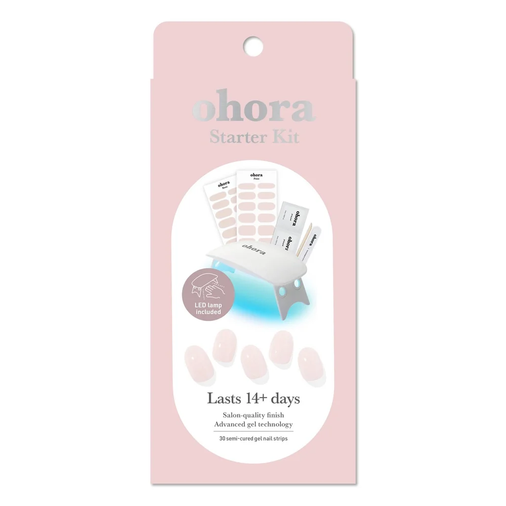 Gel Nail Art Starter Set - Cream Light