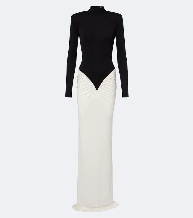 Darja ruched gown