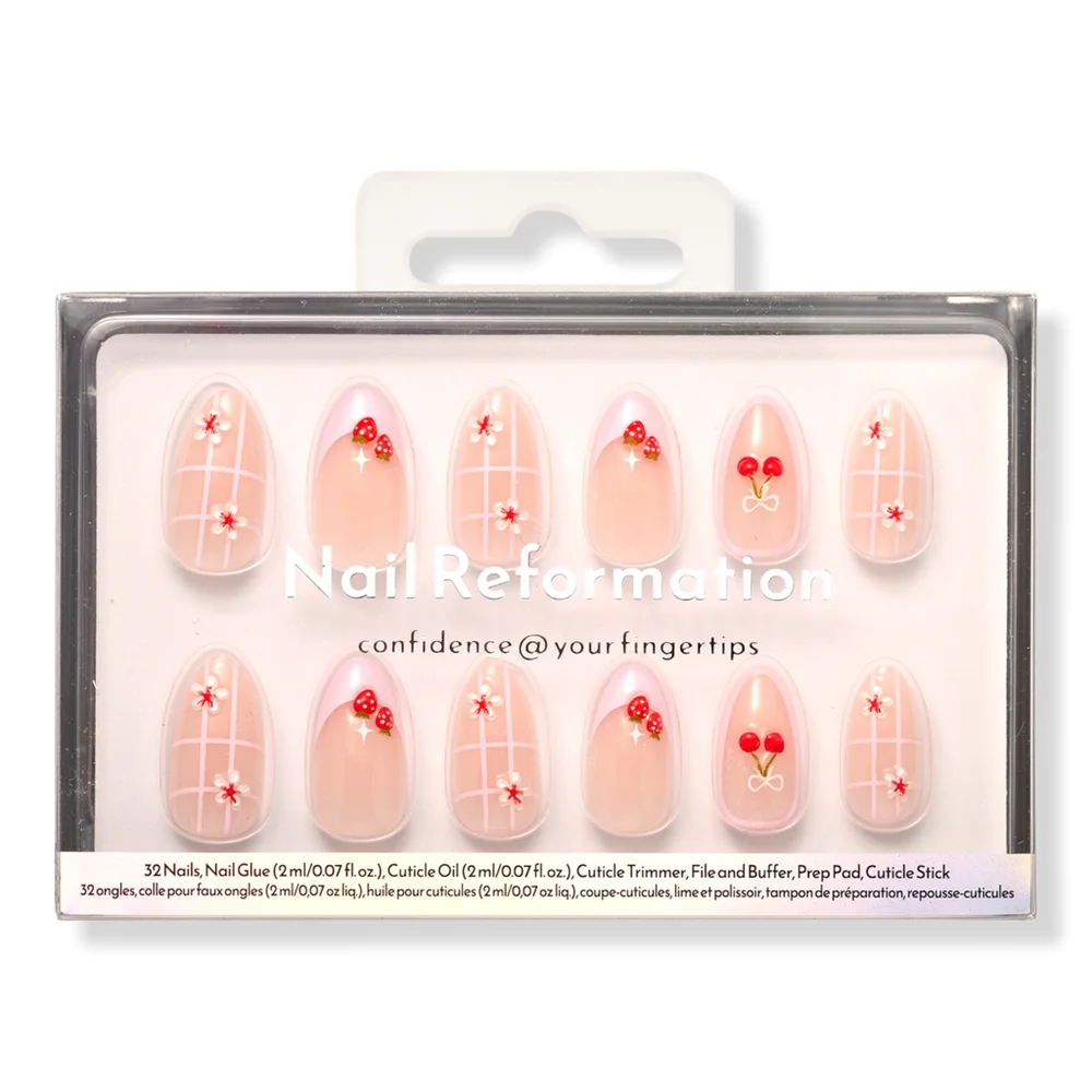 Cherry Cordial Press-On Nails