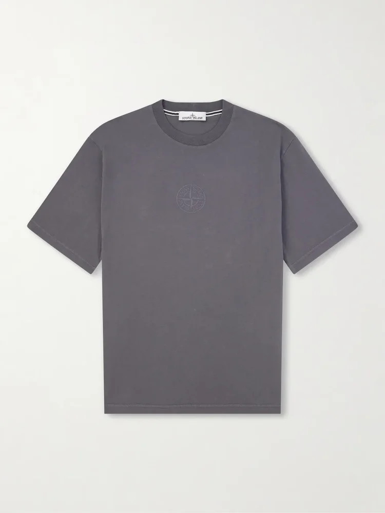 Logo-Detailed Organic Cotton-Jersey T-Shirt