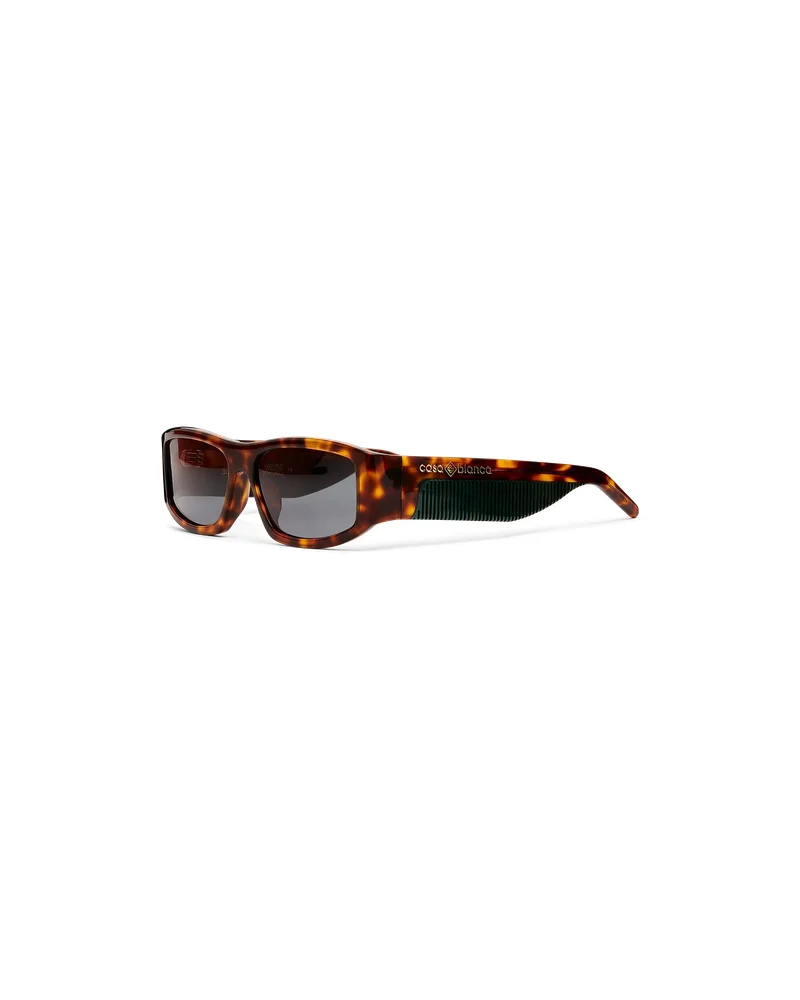 Tortoiseshell Rectangular Sunglasses
