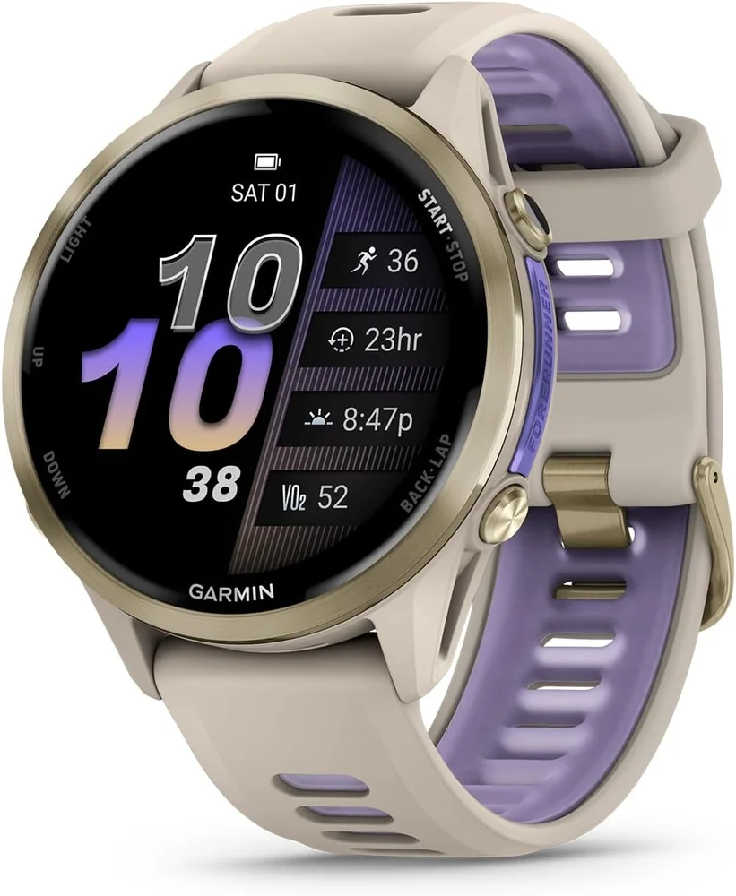 Forerunner 970 47mm, Soft Gold Titanium